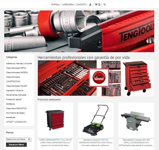 Visita nuestra tienda online - SUMINISTROS INDUSTRIALES Depurpack s.l.